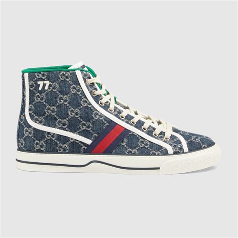 gucci sneaker gebraucht|denim gucci sneakers.